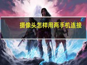 摄像头怎样用两手机连接