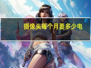 摄像头每个月要多少电