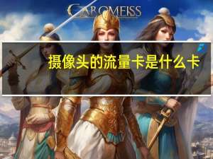 摄像头的流量卡是什么卡