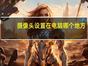 摄像头设置在电脑哪个地方