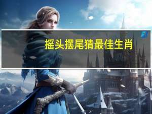 摇头摆尾猜最佳生肖（摇头摆尾打一最佳生肖）