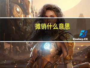 摊销什么意思