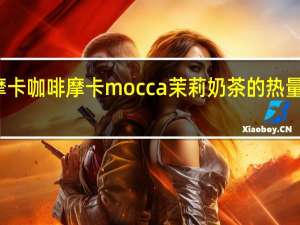 摩卡咖啡 摩卡 mocca 茉莉奶茶的热量是多少