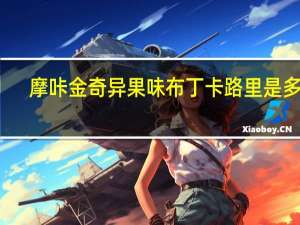 摩咔金 奇异果味布丁卡路里是多少