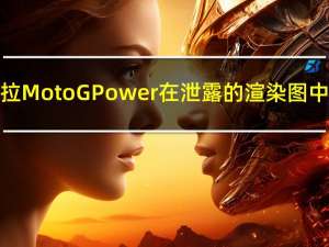 摩托罗拉Moto G Power在泄露的渲染图中被发现