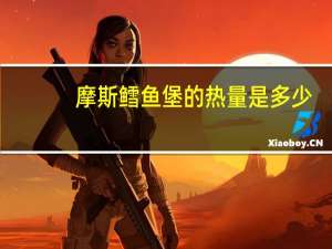 摩斯 鳕鱼堡的热量是多少