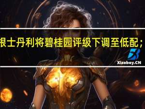 摩根士丹利将碧桂园评级下调至低配；目标价0.75港元