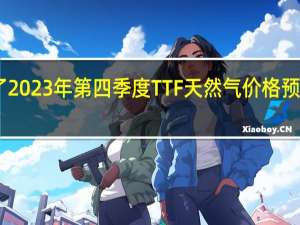 摩根士丹利提高了2023年第四季度TTF天然气价格预测从每百万英热单位13.5美元提高至15美元