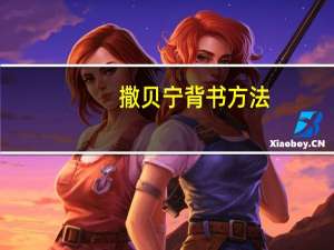 撒贝宁背书方法