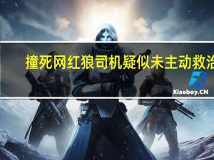 撞死网红狼司机疑似未主动救治！
