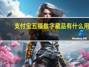 支付宝五福数字藏品有什么用　