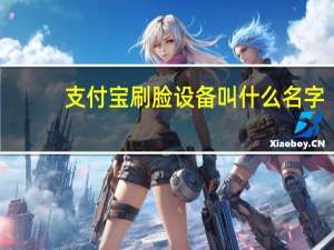 支付宝刷脸设备叫什么名字（支付宝刷脸产品）