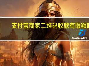 支付宝商家二维码收款有限额吗（支付宝商家二维码收款怎么弄）