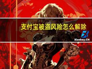 支付宝被盗风险怎么解除（支付宝被盗）