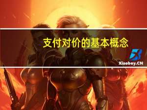 支付对价的基本概念