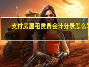 支付房屋租赁费会计分录怎么写
