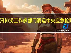 支持做好防汛排涝工作 多部门调运中央应急抢险救灾物资至天津