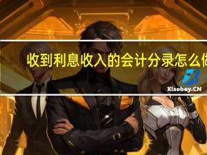收到利息收入的会计分录怎么做