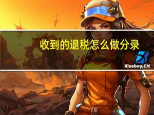 收到的退税怎么做分录（收到税局退税怎么做分录）