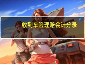 收到车险理赔会计分录