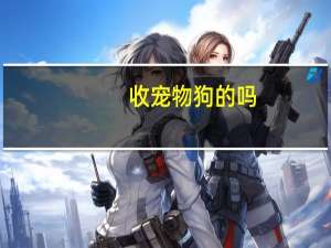 收宠物狗的吗