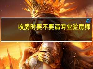 收房时要不要请专业验房师,验房费用是多少