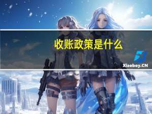 收账政策是什么