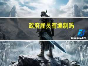 政府雇员有编制吗