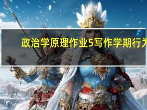 政治学原理作业5写作学期行为