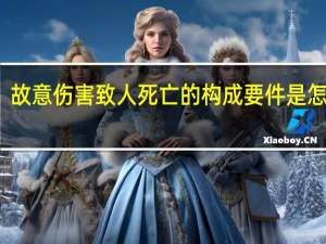 故意伤害致人死亡的构成要件是怎样的