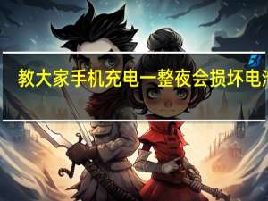 教大家手机充电一整夜会损坏电池吗