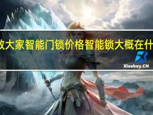 教大家智能门锁价格智能锁大概在什么价位