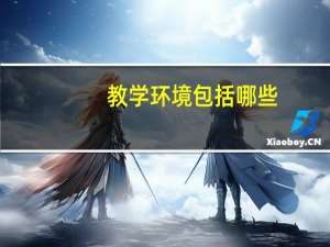 教学环境包括哪些