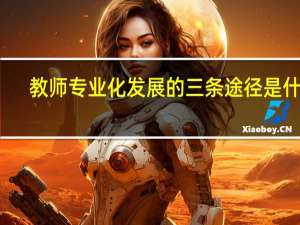 教师专业化发展的三条途径是什么