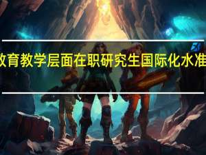 教育教学层面在职研究生国际化水准怎么样