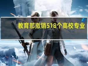 教育部撤销518个高校专业，这是为什么
