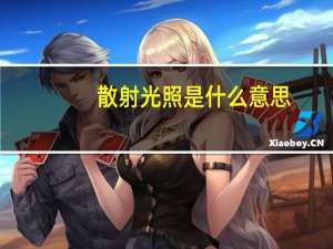 散射光照是什么意思