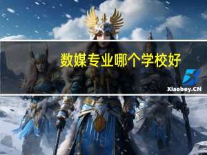 数媒专业哪个学校好