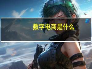 数字电商是什么