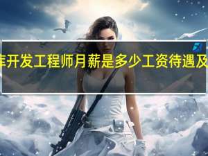 数据库开发工程师月薪是多少工资待遇及前景怎么样