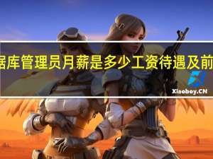 数据库管理员月薪是多少工资待遇及前景怎么样