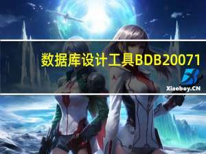 数据库设计工具BDB 2007 1.8 简体中文绿色版（数据库设计工具BDB 2007 1.8 简体中文绿色版功能简介）