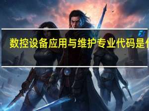 数控设备应用与维护专业代码是什么