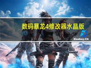 数码暴龙4修改器 水晶版（数码暴龙4修改器 水晶版功能简介）