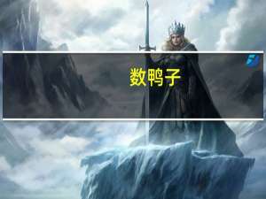 数鸭子（关于数鸭子的介绍）