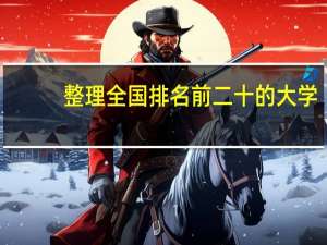 整理全国排名前二十的大学