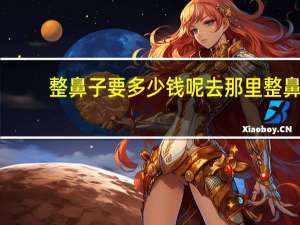 整鼻子要多少钱呢 去那里整鼻子最可靠