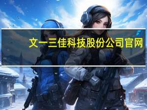 文一三佳科技股份公司官网（黄言勇-文一三佳科技股份有限公司董事长介绍）
