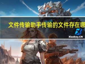 文件传输助手传输的文件存在哪里（文件传输助手的文件存在哪里）