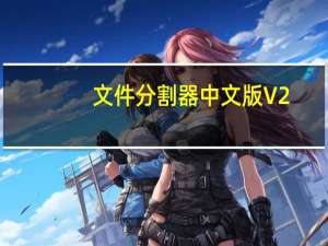 文件分割器中文版 V2.2 绿色汉化版（文件分割器中文版 V2.2 绿色汉化版功能简介）